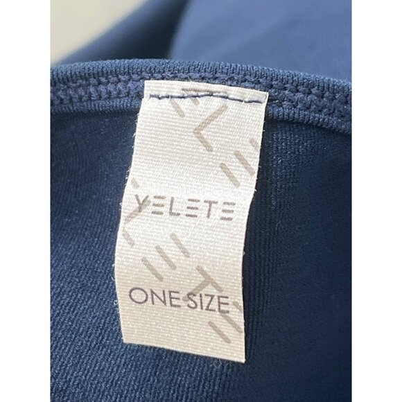 Yelete Cage Strap Tank Top Cami Camisole Navy Blue Seamless OS Womens Undershirt - Picture 6 of 7